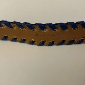 Prada | Accessories | Prada Authentic Blue Leather Belt With  display picture 1